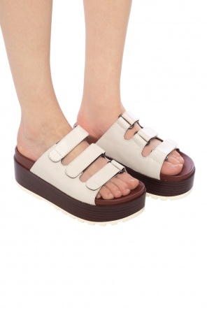 'jenna' platform slippers, zdjęcie 2 'jenna' platform slippers od See By Chloe